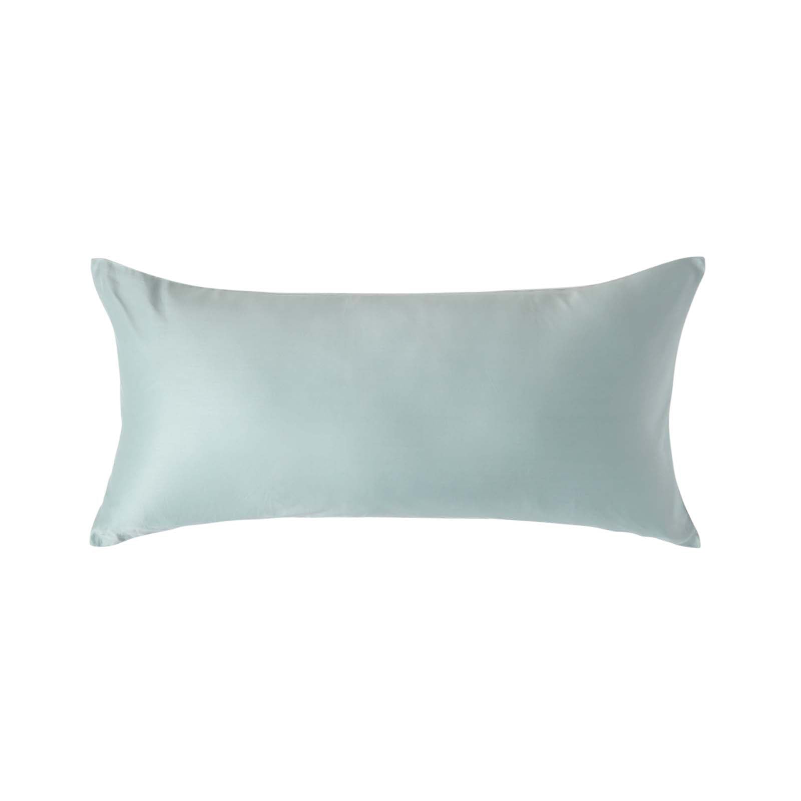 Organic Cotton European Size Pillowcase 400 Tc | 40 x 80cm | Duck Egg Blue