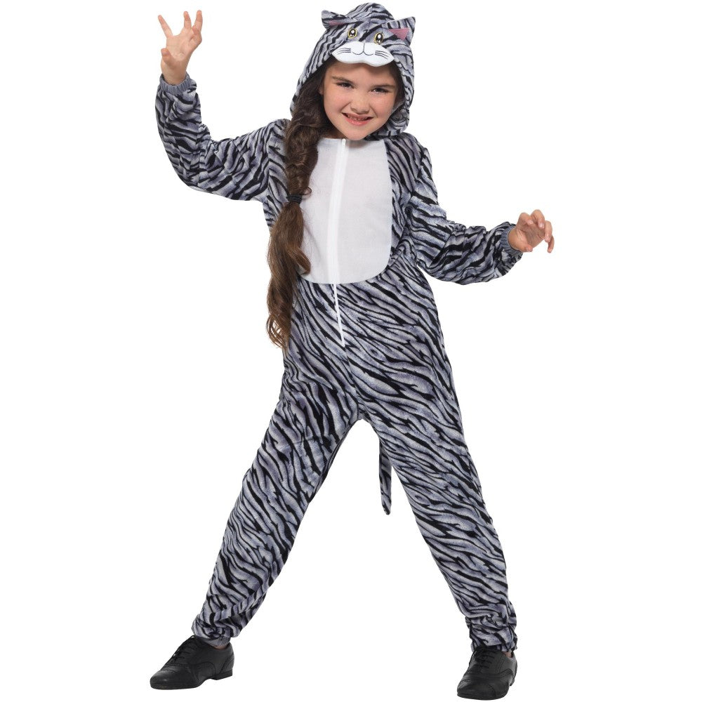 Tabby Cat Onesie | Age 7-9