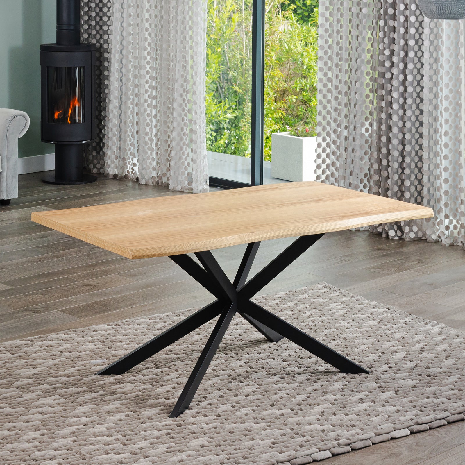 Ferrara 160cm X 90cm Rectangular Dining Table