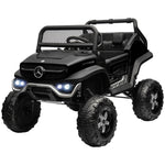 12v Licensed Mercedes-benz Unimog, Kids Electric Ride On Car | Black