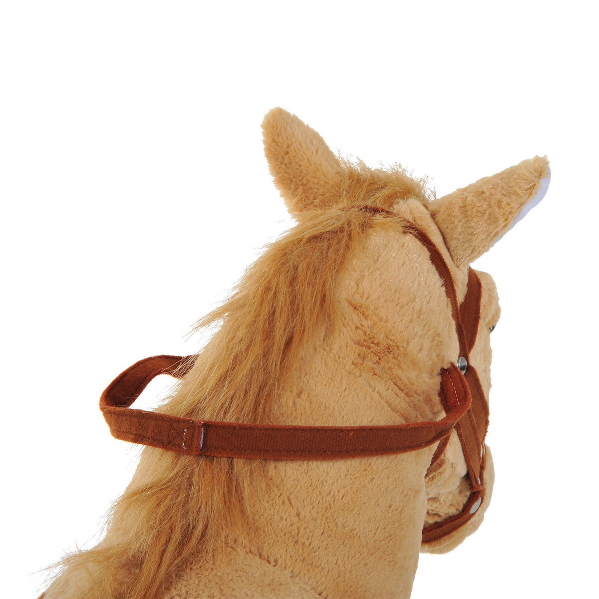 Children Standing Horse Plush Soft Ride On Toy Pony Kids Cuddly Game Play