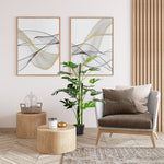 100cm Artificial Monstera Tree Fake Plant In Pot