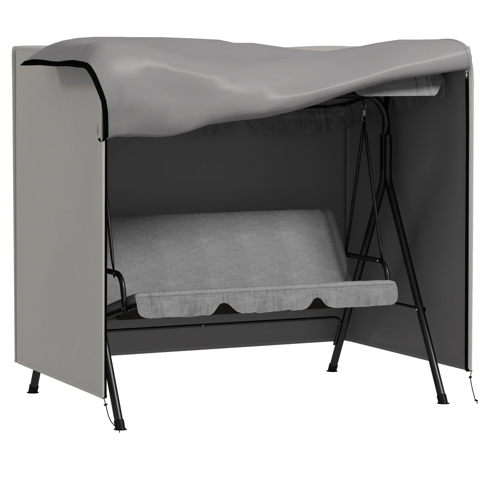 Outdoor Swing Chair Cover Garden Furniture Protector | Light Slate Gray