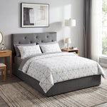 Bed Frame Gas Side Lift Under Bed Storage | Double | Dark Grey