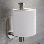 Modern Wall Mounted Stainless Steel Toilet Paper Roll Holder For Bathroom | Silver