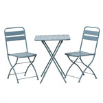 Colourways Vibrant Folding Patio Or Balcony Set | Blue