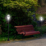 2pcs Solar Torch Led Lights Post Lamp Decoration Auto On/off