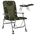 Camping Chair Reclining Padded For Adults | Brown