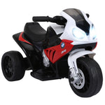 Electric Kids Ride On Motorcycle Bmw Liscensed W/ Headlights Music | Red