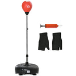 Punching Bag W/ Stand Boxing Bag Set W/ Adjustable Height