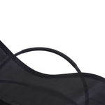 Outdoor Orbital Lounger Rock Chair With Pillow | Black