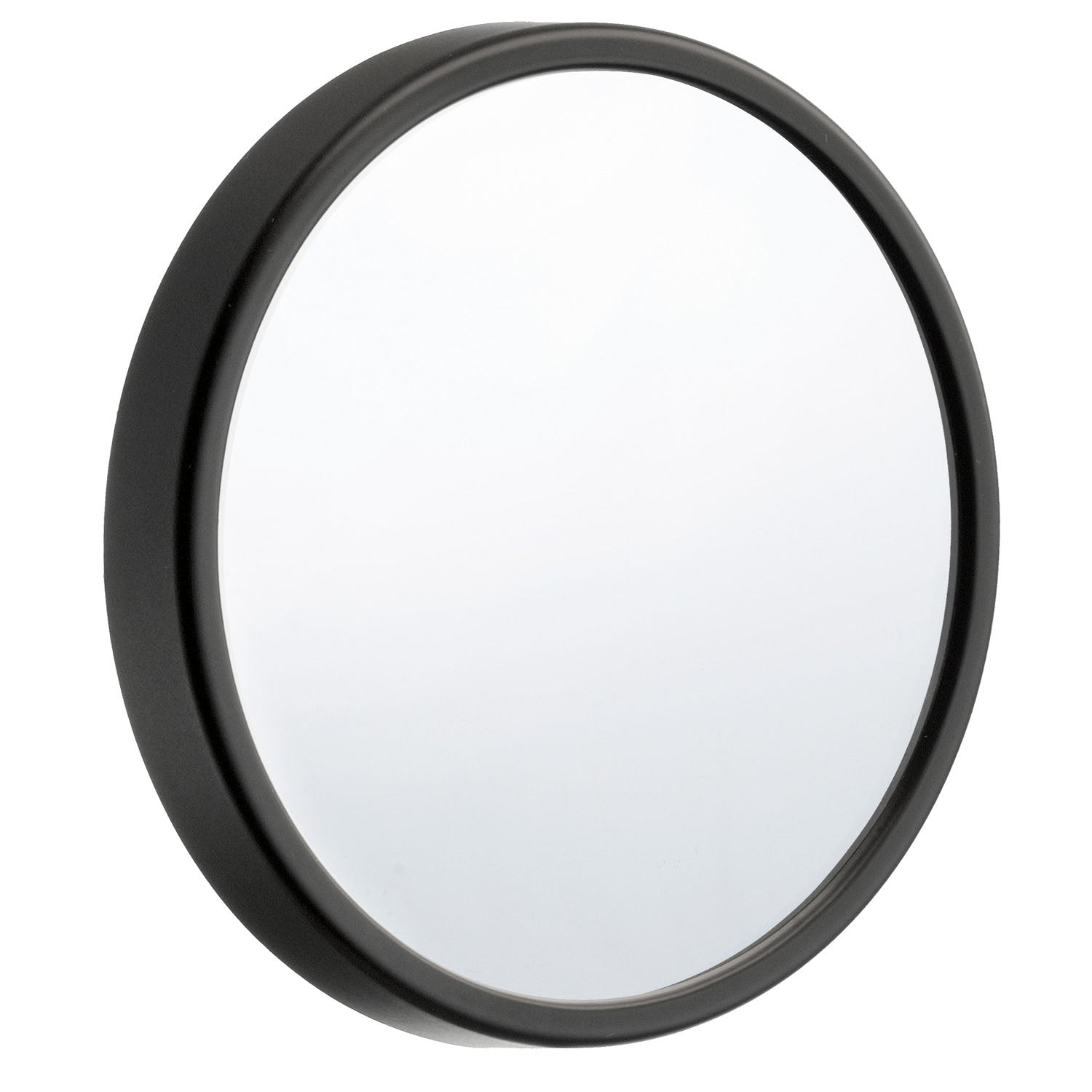 Shaving Make Up Mirror 12x Magnification With Suction Cups | 90mm | Black