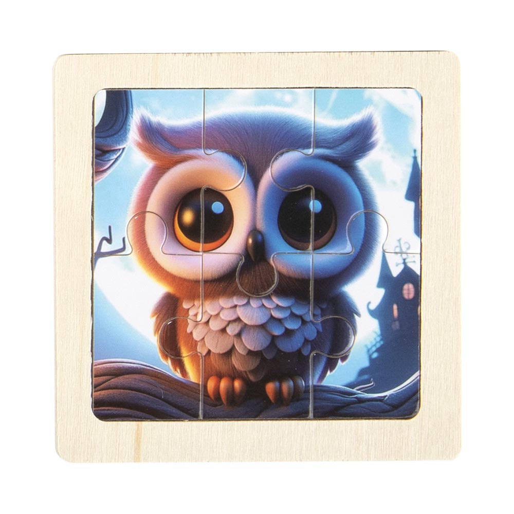 Wooden Toddler Animals Cognitive Jigsaw Puzzle Set