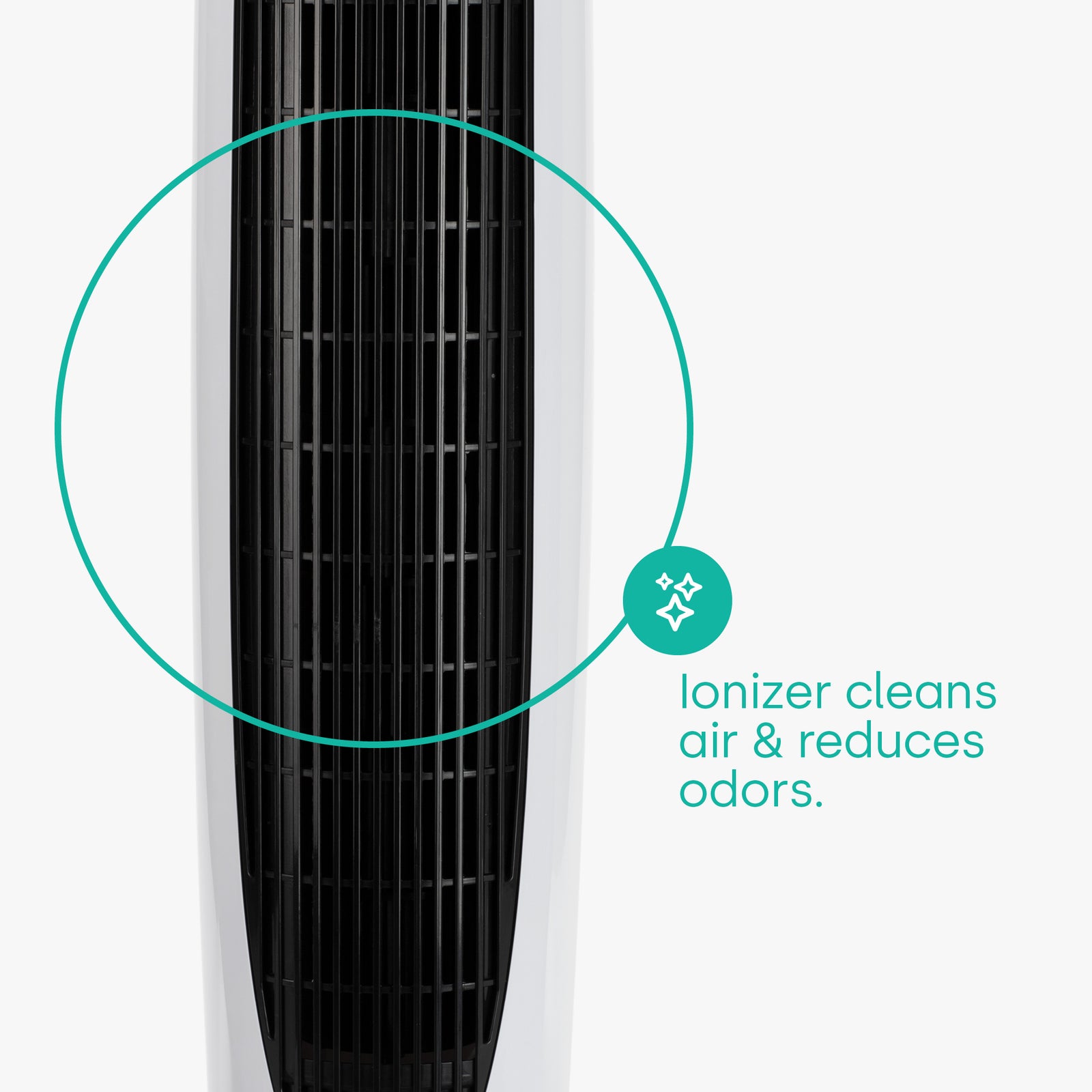 43" Tower Fan - White