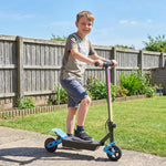 Electric Scooter For Kids With Lcd Display, Up To 15 Km/h | Blue