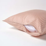 European Size Egyptian Cotton Pillowcase 330 Tc | 60cm x 60cm | Taupe & Beige