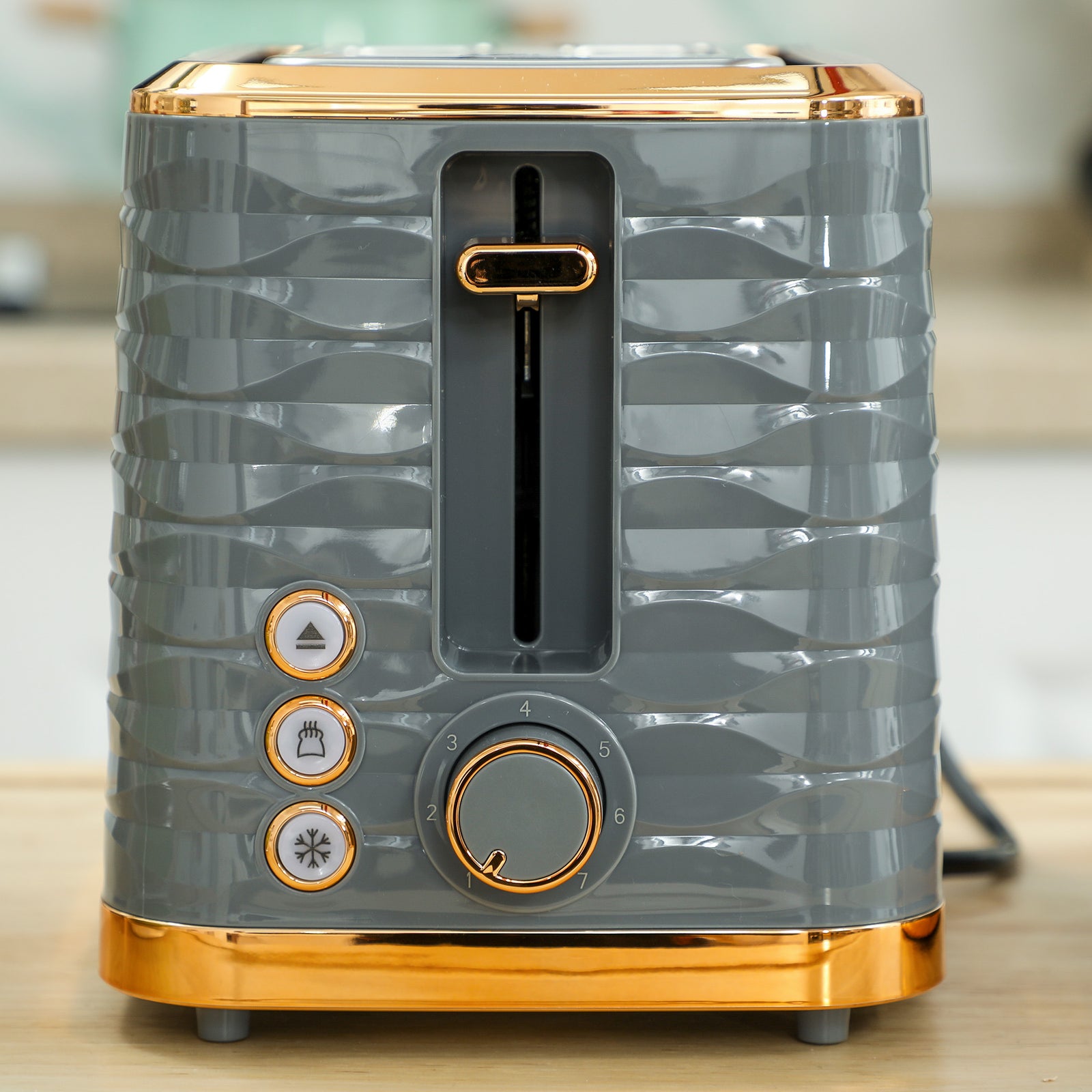 Rapid Boil Kettle & 2 Slice Toaster | Grey