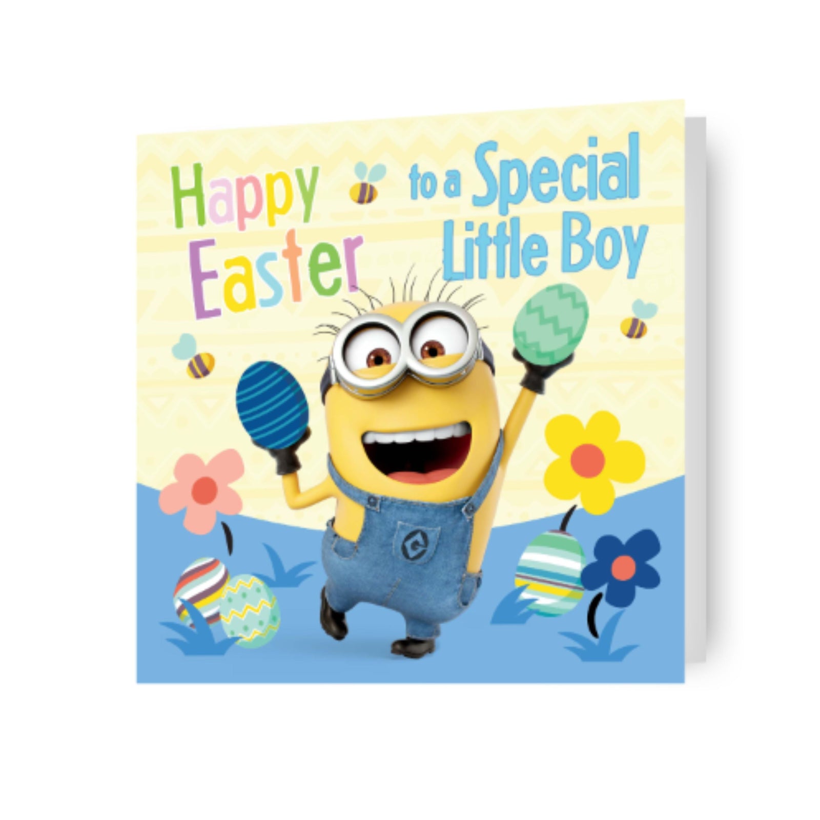 Minions Happy Easter Card 'to A Special Little Boy' Official Product