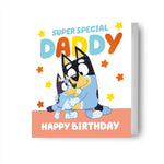 Bluey Daddy Birthday Card Official Product