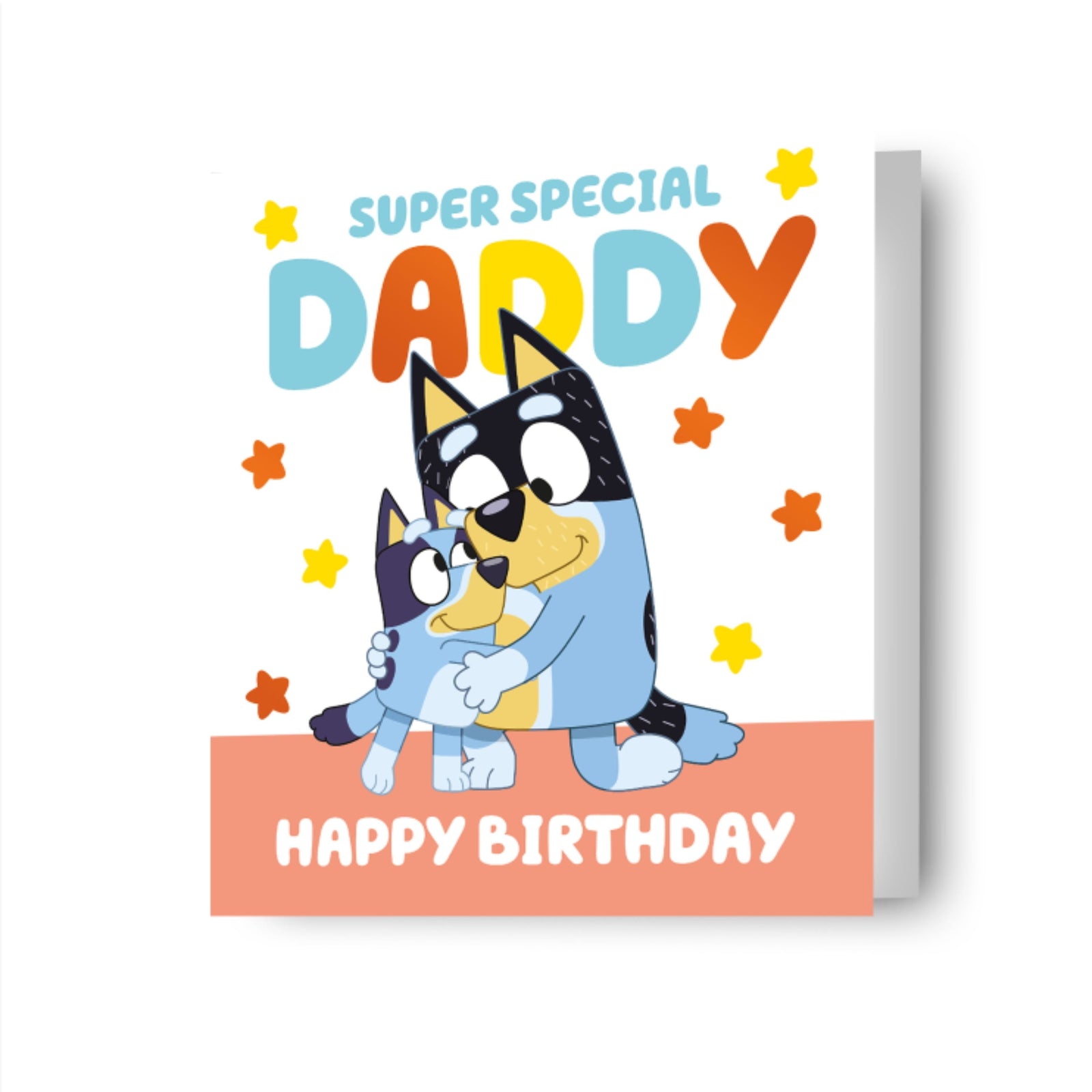 Bluey Daddy Birthday Card Official Product
