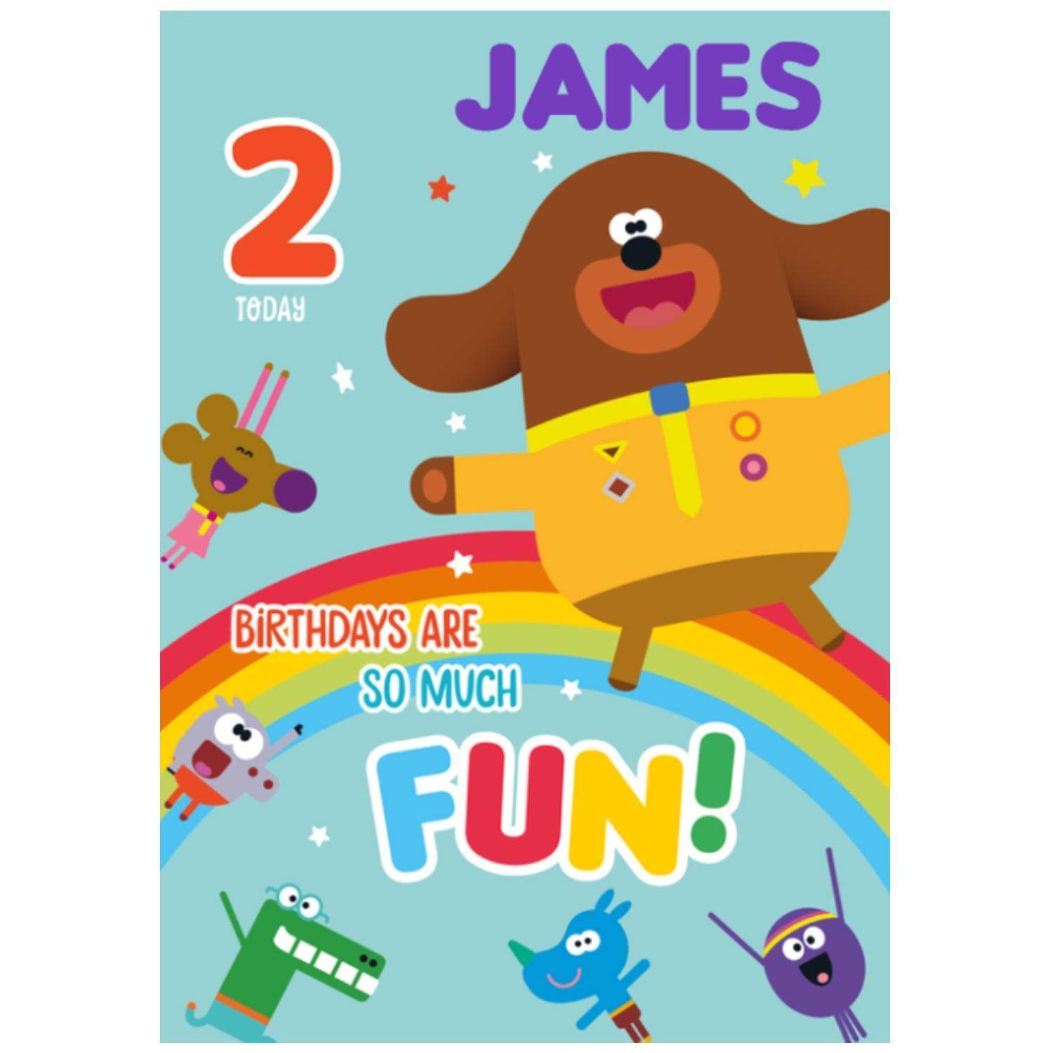 Personalised 'fun!' Birthday Card Official Product