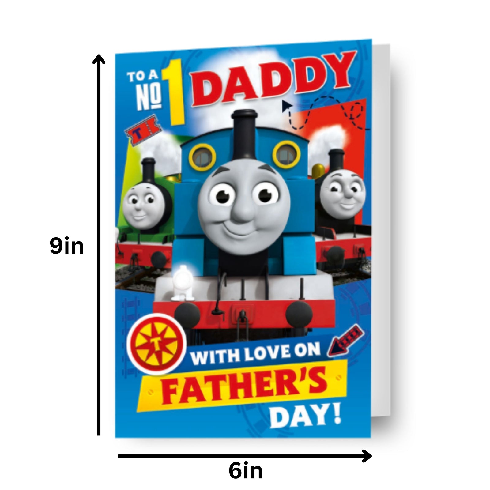 No.1 Daddy' Father's Day Card Official Product