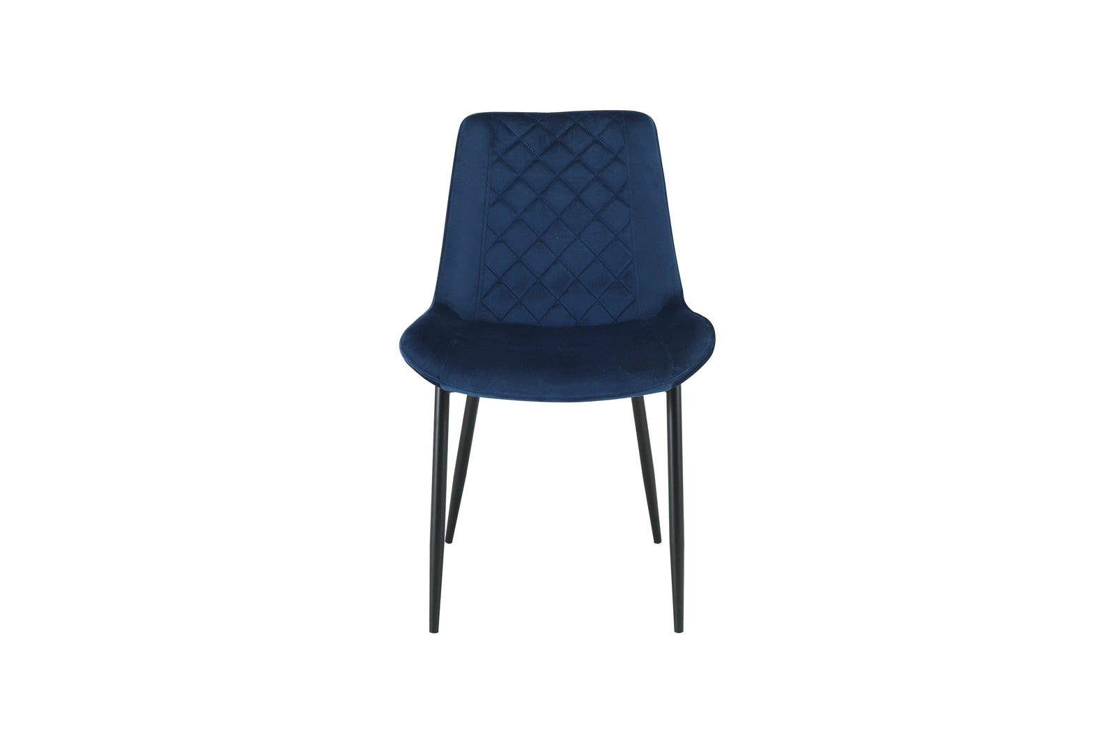 San Diego Marble Top Dining Table With Amelia Velvet Chairs | Blue