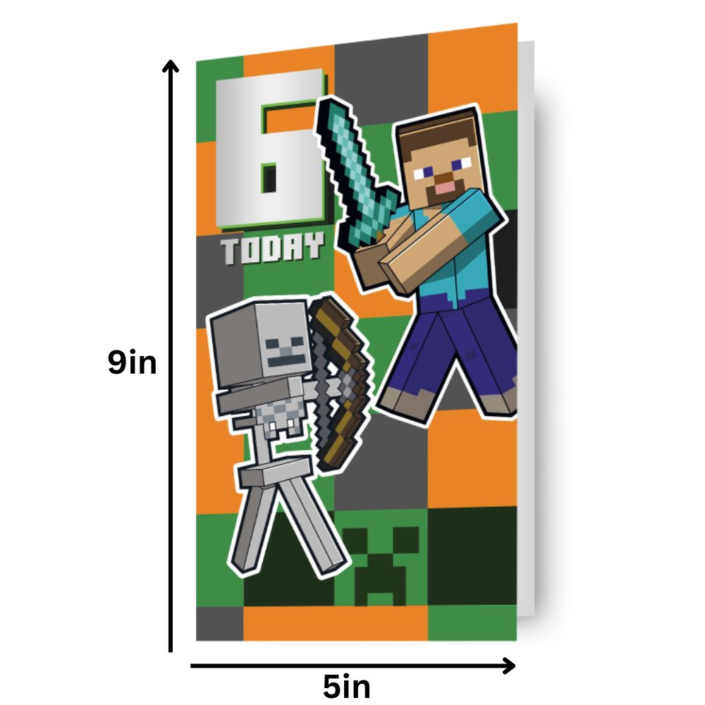 Age 6 Birthday Card Official Product