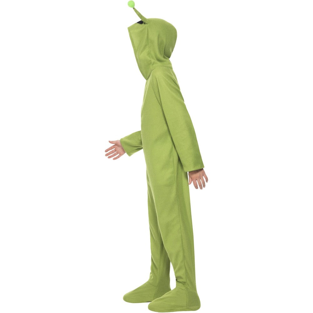 Kids Green Alien Costume | Age 10-12