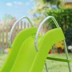 Wavy Slide, Freestanding Garden Slide With Climbing Ladder For 3-8 Years, Green