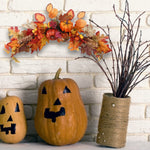 Artificial Autumn Maple Leaves Swag For Halloween Thanksgiving Decor