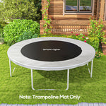 Replacement Trampoline Mat For 8ft Trampoline Frame | Black