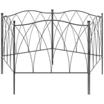 5pc Garden Fencing Panels Bed Border Animal Barrier