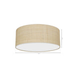 Ceiling Lamp Marshall Rattan 2xe27 40cm