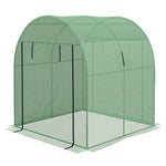 Polytunnel Greenhouse Uv-resistant Pe Cover 1.8x1.8x2m