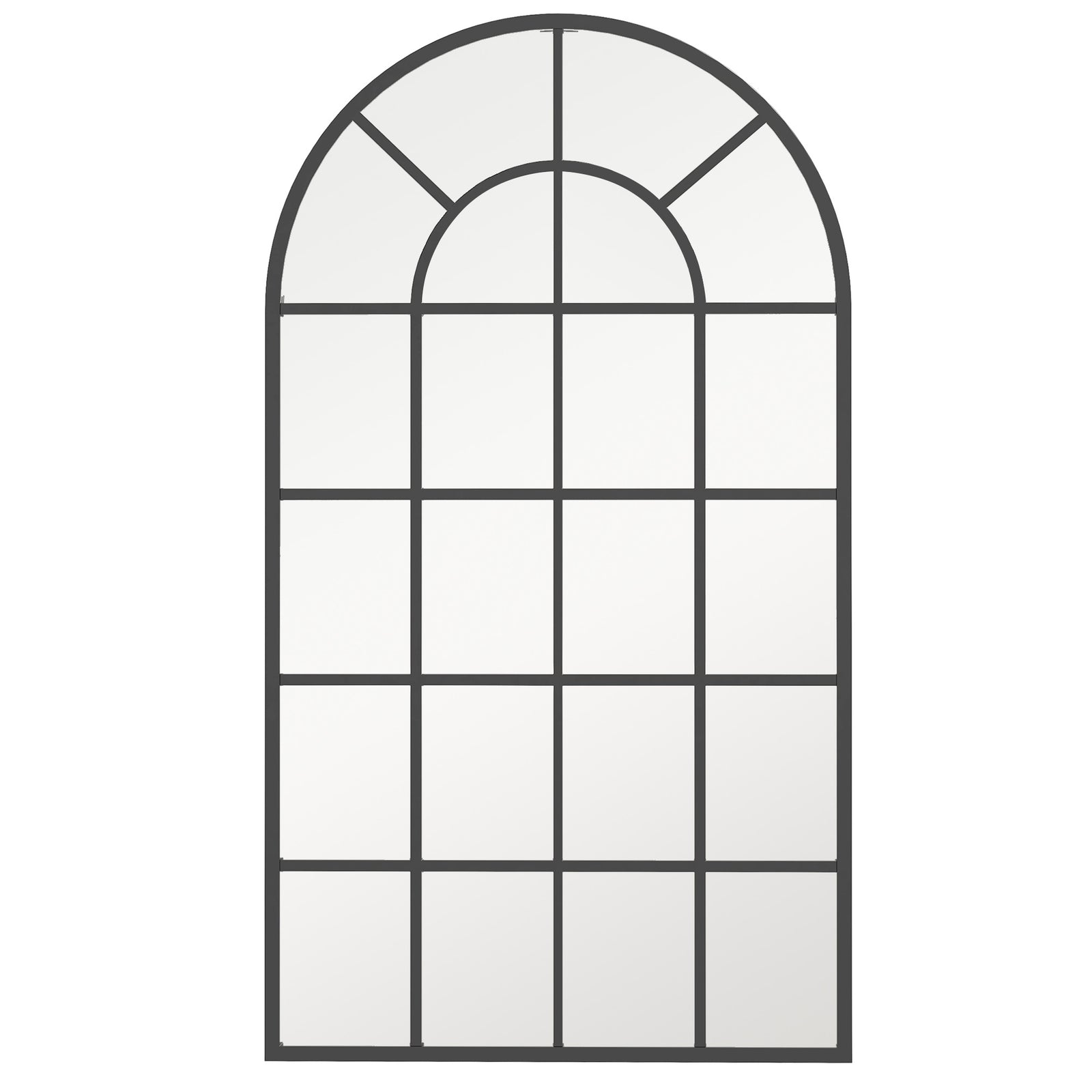 Modern Arch Window Wall Mirror For Living Room Bedroom
