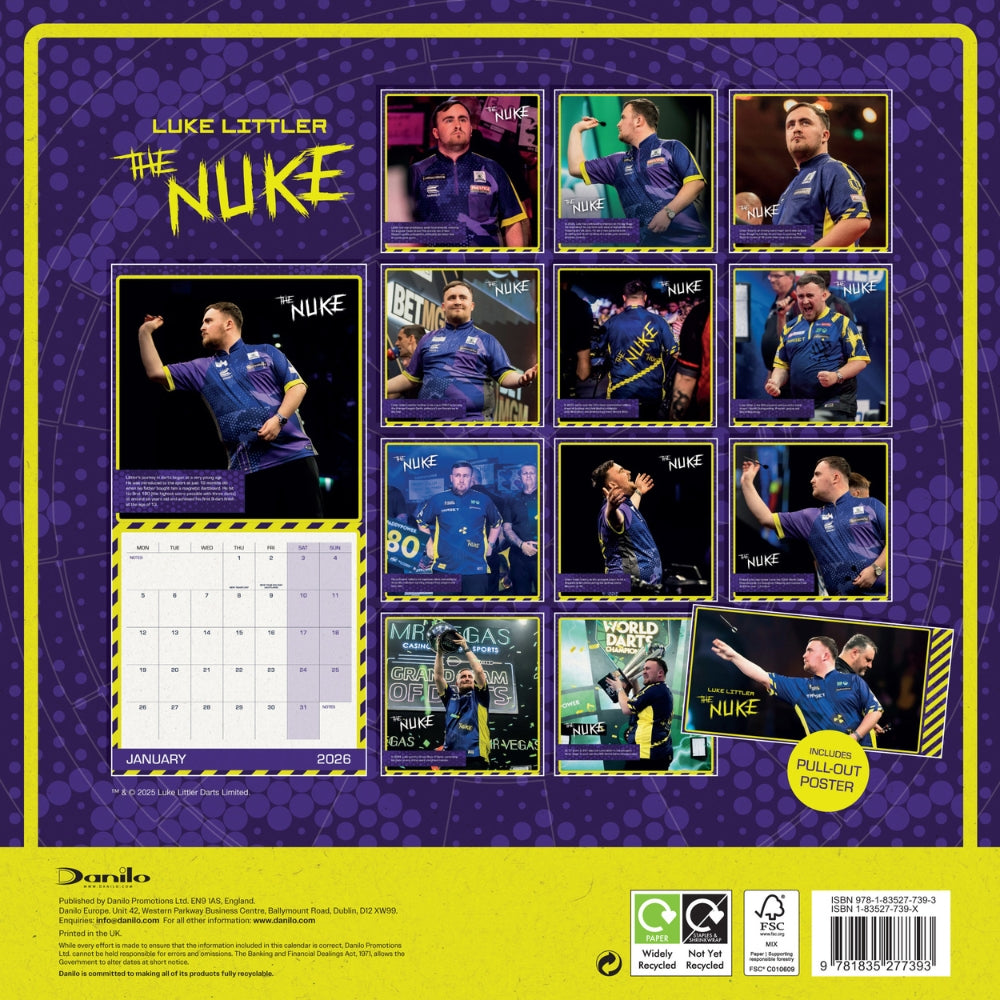 2026 Square Calendar Official Product