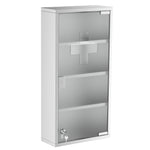 Medicine Cabinet Houseware Stainless Steel Medicine Cabinet