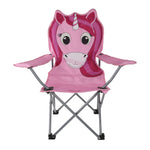 Great Outdoors Childrens/kids Animal Camping Chair | One Size | Pink