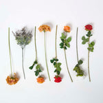 Artificial Orange Roses And Peonies Bouquet, 67 Cm