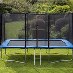 8x12ft Rectangular Trampoline | Blue