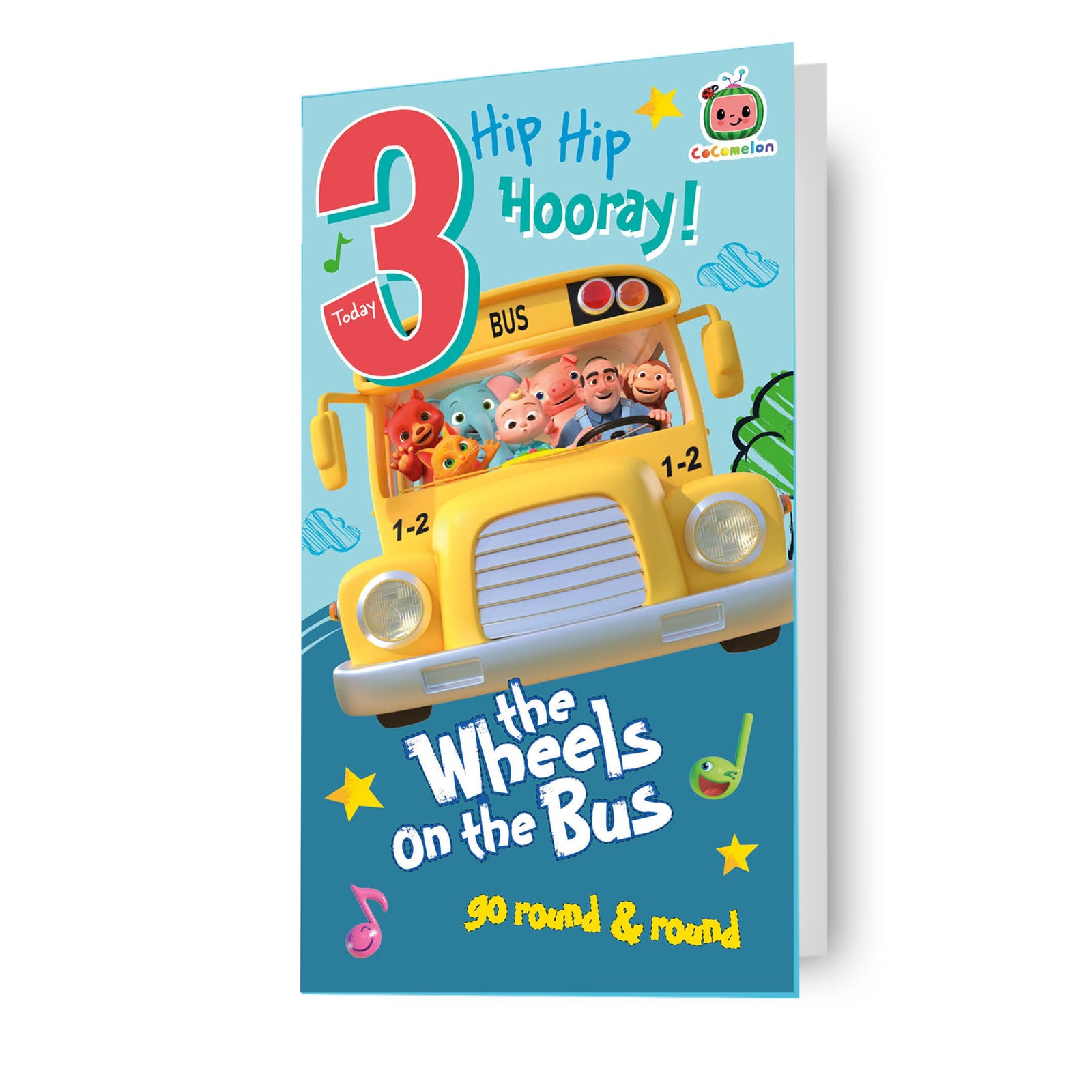 Age 3 Birthday Card Official Product