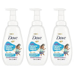 Care Hypoallergenic Skin Care Foaming Body Wash Cotton Candy, 3x400ml
