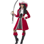Deluxe Authentic Lady Captain Costume | Large
