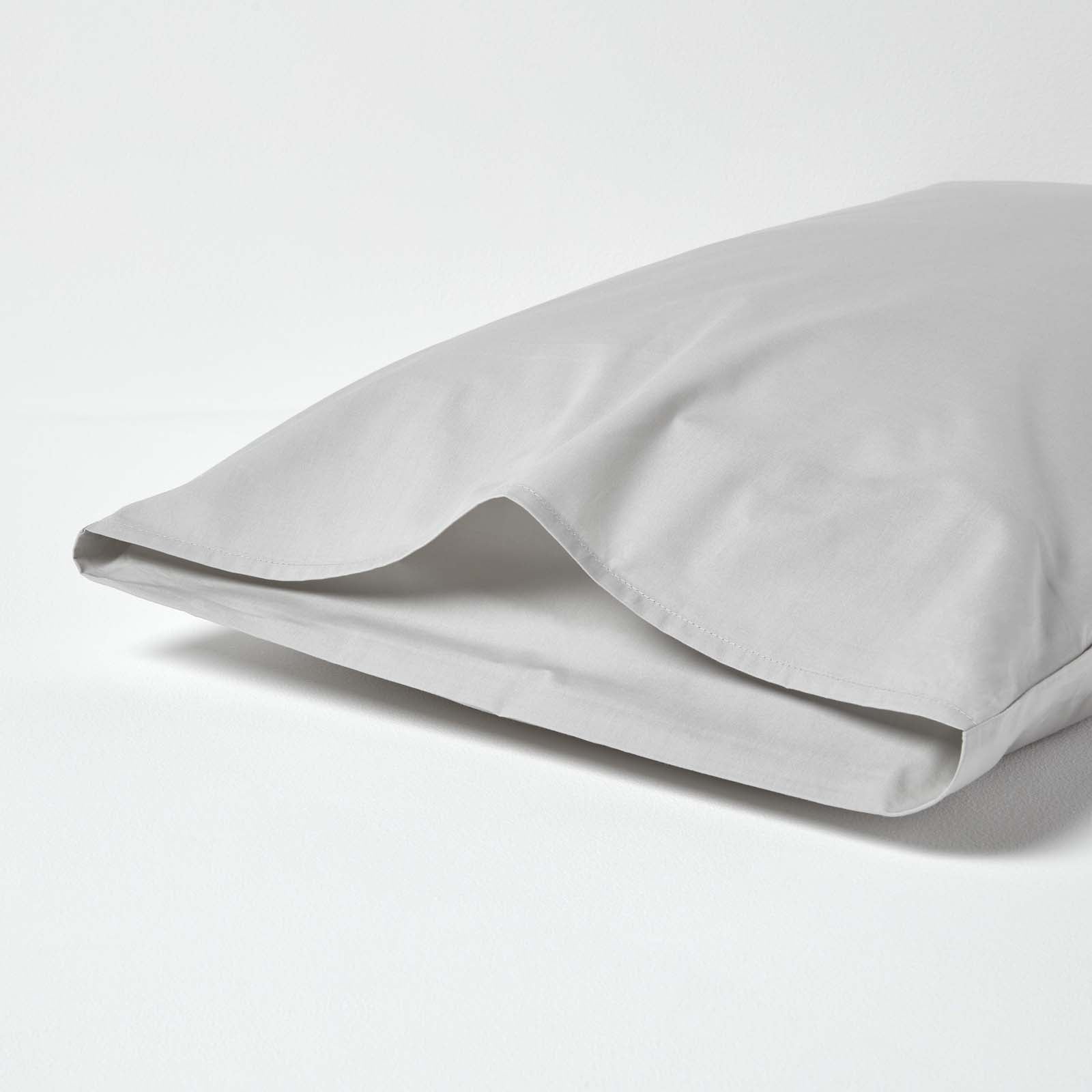 Egyptian Cotton Housewife Pillowcase 200 Tc | 48 x 74cm | Silver Grey