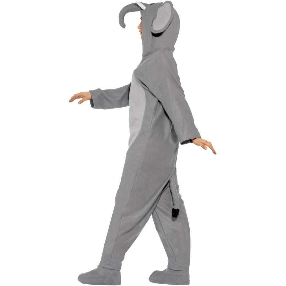 Elephant Costume, All In One With Hood | Medium