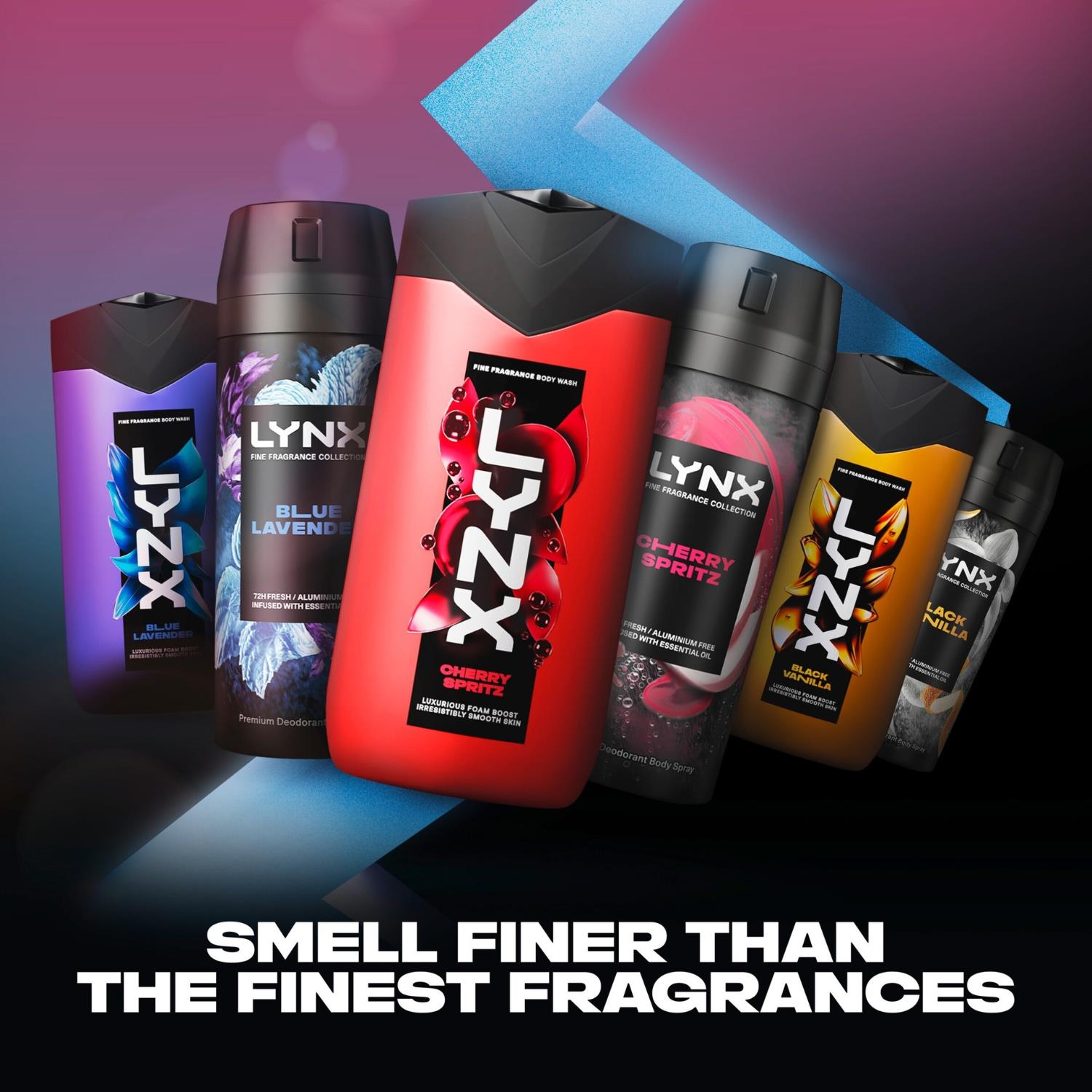 Fine Fragrance Body Spray And Body Wash Collection For Him, 6pc | Set of 4
