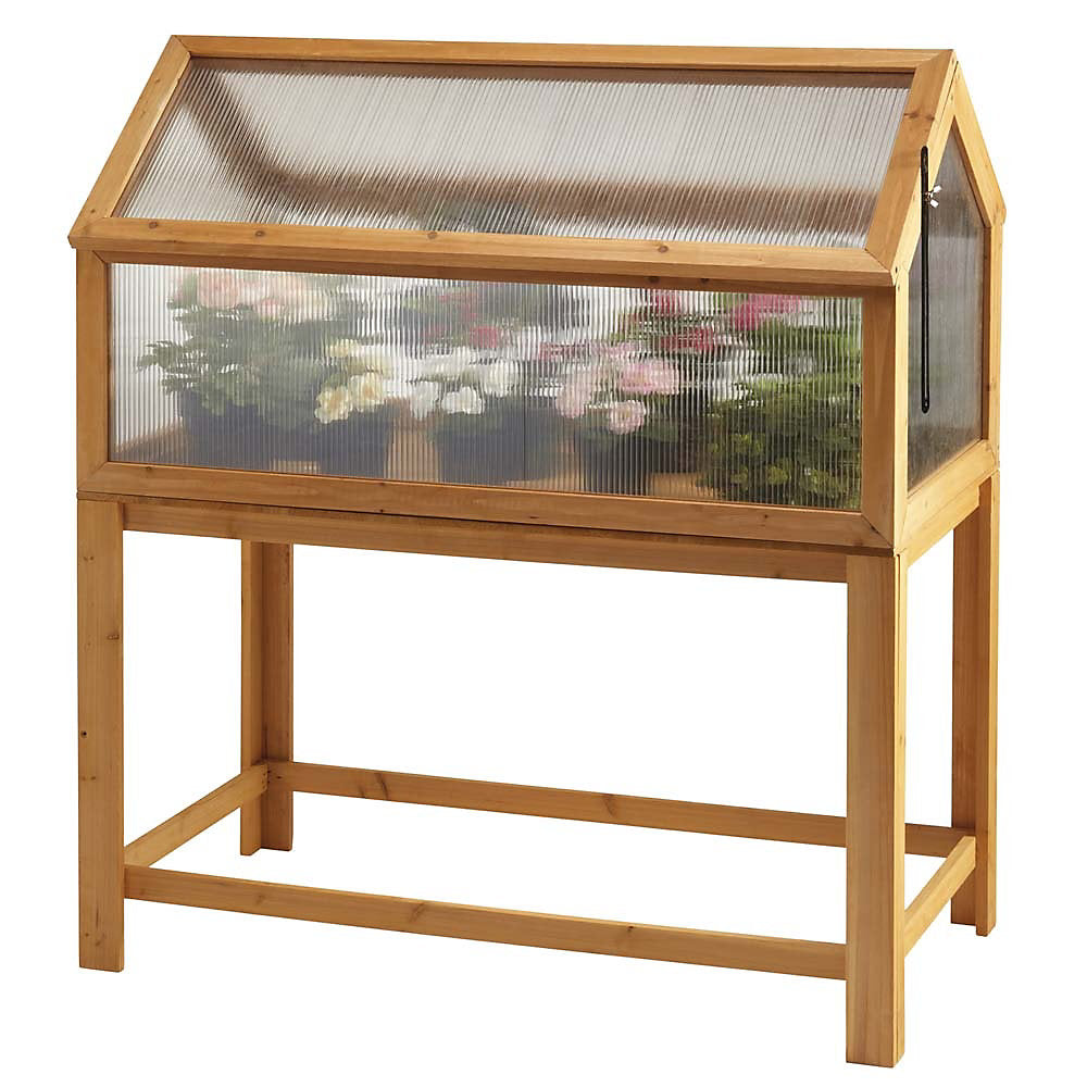 Raised Wooden Cold Frame