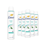 Fresh Anti-perspirant With 48h Sweat Protection Deo For Women 200ml, 6 Pack