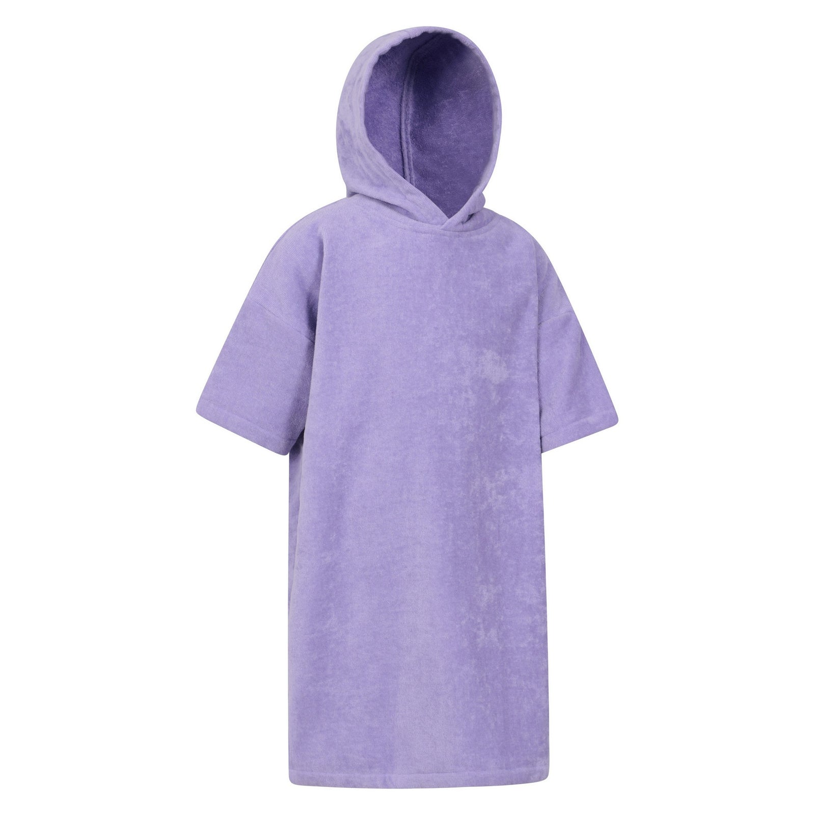 Childrens/kids Driftwood Hooded Towel | Large | Purple